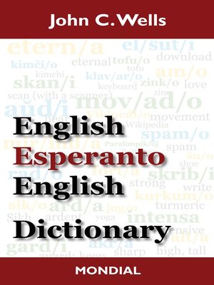 cover image of English-Esperanto-English Dictionary